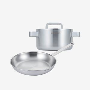 316 24CM 후라이팬 + 316 16CM 양수냄비