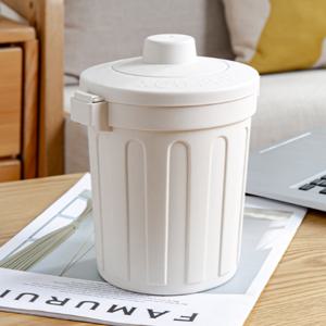 인테리어 휴지통 화장실 주방 가정용 쓰레기통 진공 캠핑 데스크 미니 보관함