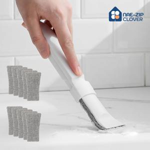 이지그립 브러쉬 욕실 청소솔 화장실 틈새 모서리 수세미 패드 세트 창틀