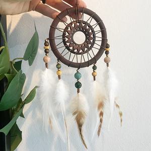 (차량/선물용/우드) 썬스피릿 드림캐쳐