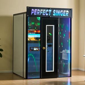 퍼펙트싱어 코인노래방 기계 가정용 노래방기기 노래반주기 노래방부스