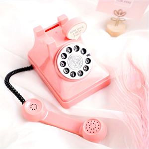 인테리어 전화기 저금통 특이한 레트로 엔틱 장식 감성