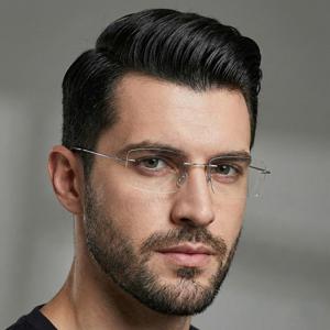 LUXEYE 명품 안경 긱시크 무테 뿔테 안경테 S8161