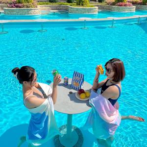 오션오로라샤베트 비치타올 130x70cm 극세사 바디타올 물놀이 워터파크