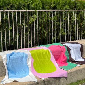 오션트윈버블 비치타올 130x70cm 극세사 바디타올 물놀이 워터파크 (4colors)