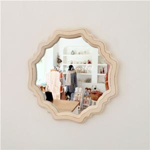 앤택 곡선 카페인테리어거울 장식 벽걸이 소품