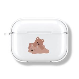 아칸 율율 베어베어 에어팟프로 투명케이스