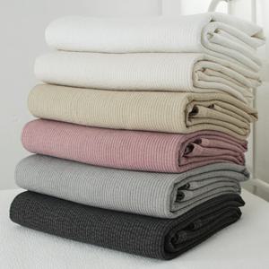 일자 순면 피그먼트 패밀리 침대패드 겸 이불 SS/Q/K