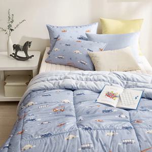 키즈 붕붕 웰포그니 극세사 차렵베개세트 SS