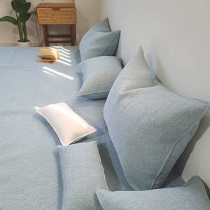 풍기 인견 누빔 여름 베게커버