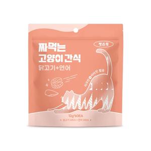 짜먹는 고양이 간식 닭고기30p+연어30p 60개입