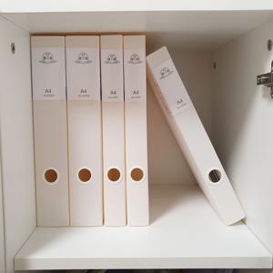 A4용지 자석 파일 케이스 서류 보관함 정리함 2size