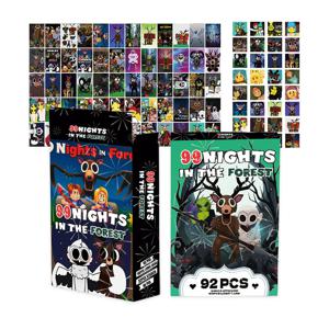99일 나이트 인 더 포레스트 스티커 로모카드 92pcs 포토카드