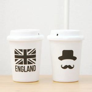 테이크 아웃 DIY DECO USB 미니 컵 가습기 (데코스티커 1+1) 탁상용 가습기