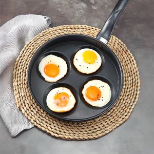 4구 후라이팬 에그 토스트 계란 후라이 팬 특수 코팅 프라이팬