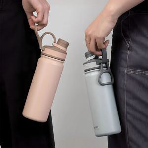 안새는텀블러 완전밀폐 스텐 대용량 손잡이 텀블러 680ml