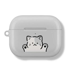 아칸 율율 고양이 에어팟프로 하드케이스