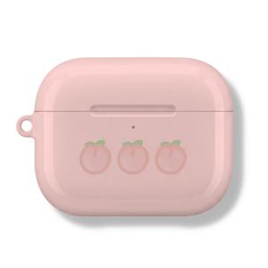 아칸 BINA 복숭아 에어팟프로 하드케이스