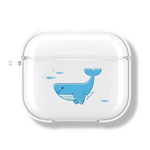 아칸 종이비행 안녕고래 에어팟 투명케이스