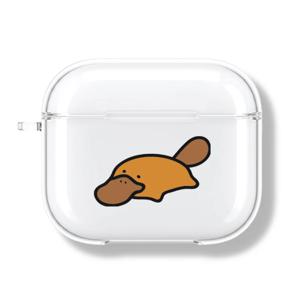 아칸 오리너구리 에어팟 투명케이스