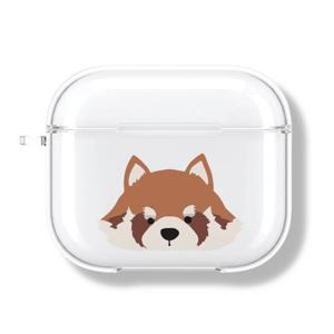 아칸 JJU 동물얼굴 ver1 에어팟 투명케이스