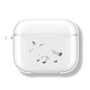 아칸 JJU 가을동물들 ver2 에어팟 투명케이스