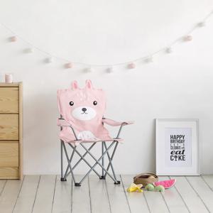 키즈 캠핑의자 핑키래빗