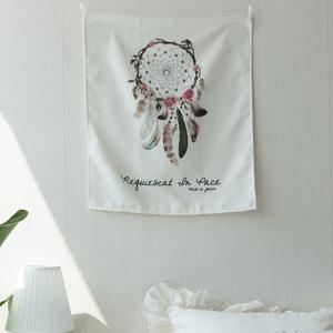 드림캐쳐 패브릭포스터 일러스트 감성 벽장식 가리개 60x70cm