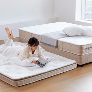 [리퍼]호텔식 프리미엄 토퍼분리형 더블 독립 롤팩 매트리스 34cm (SS/Q/K)