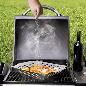 타공 스텐 사각팬 캠핑 후라이팬 사각 와이드 프라이 팬