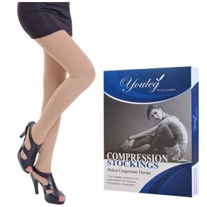 하지정맥류압박스타킹 유레그 1130 살색 발트임 단계별 압박 고강압(압력30~40mmHg)