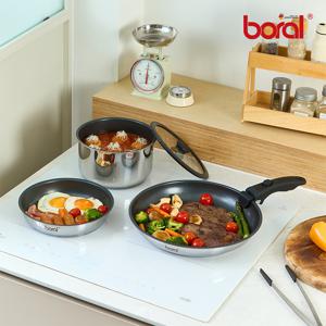 TEMU 보랄 스테인리스 IH 매직핸즈팬 5종세트