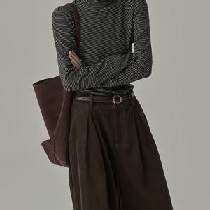 TEMU 한국인들은 패치워크 터틀넥 탑을 사는 게 유용하고 젊어 보이기 때문입니다.|티셔츠