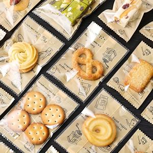 TEMU 100개 LONCHIP 쿠키 포장 가방, 축제용 눈꽃 디자인 - 오후 차, 과자, 베이킹 및 선물용 내구성 있는 플라스틱 트리트 상자 - 안전한 닫힘, 재사용 가능 및 고품질, 선물 포장 | 축제용 트리트 가방 | 재사용 가능한 포장, 쿠키 가방