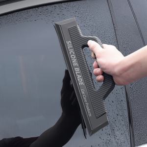 TEMU JUEMEL 1개 고급 유연한 그립 실리콘 휴대용 창문 스크레이퍼 - 물방울 흔적 제거 및 필름 부착을 위한 부드럽고 매끄러운 청소 도구