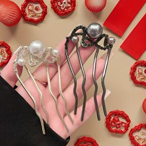 TEMU 2개 세트 새로운 우아한 여성용 헤어핀, 안정적인 스타일링을 위한 패셔너블 빗, 완벽한 데일리 액세서리, 헤어핀, 안전한 헤어핀,헤어 스타일링 도구,정교한 디자인,패셔너블 빗,고품질 빗,신뢰할 수 있는 헤어 클립,헤어 스타일링 빗,장식용 머리핀,헤어스타일링 애호가,여성 패션|머리핀