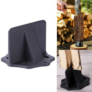 TEMU 고탄소강 수동 나무 분할기 - 휴대용 헤비듀티 장작 분할 도구, 인체공학적 디자인 & 날카로운 웨지 포함 - 스토브, 벽난로, 파이어핏에 이상적 - 내구성 있는 실내외 사용 가능, 녹색/시즌된 통나무 안전 분할