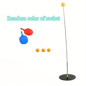 TEMU 테이블 테니스 트레이너 볼 | 손과 눈의 협응력을 향상시키기 위한 자아 실현 훈련 장치 | 유연한 축, 충전 불가능 | 파란색, 빨간색, 오렌지색 및 검은색 핑퐁 볼 포함 | 교사 날 및 아버지의 날 선물, 핑퐁 훈련 장비에 이상적 | 동적 훈련 도구 | 내구성 있는 구조, 테이블 테니스 액세서리