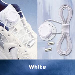 TEMU 2개 세트 신발끈 자동 스위블 버클 무조임 두꺼운 로프 테니스화용 신발 끈 액세서리