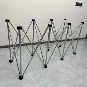 TEMU 나무 공예, 타일 세팅 및 유통 업체 디스플레이를 위한 4000kg 로드 용량을 갖춘 무게가 있는 휴대용 접이식 다리 작업대, 다목적 폴리프로필렌 탑, 무요금, 조립 필요 없음