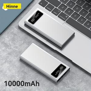 TEMU 10000/20000mAh 초고속 충전 휴대용 보조 배터리, 듀얼 출력 USB-C & USB-A, 10000mAh/20000mAh 용량, iPhone, Android, 야외 비상 백업, 디지털 기기용 10000mAh/20000mAh 배터리 팩, 휴대용 보조 배터리|보조배터리20000