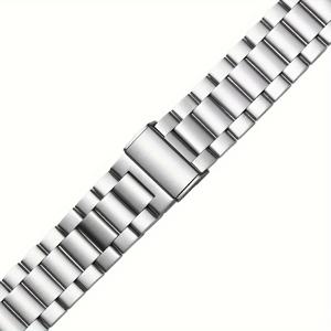 TEMU TTISHEI 스테인리스 스틸 스마트워치 밴드 - for Apple Watch Ultra/SE/9/8/7/6/5/4/3/2/1 (38mm-49mm) 호환 - 내구성 있는 교체용 스트랩, 방수 기능 없음