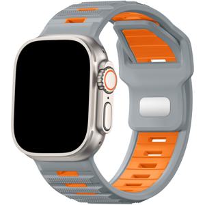 TEMU 애플 워치 울트라 2/울트라/울트라 3 밴드 호환 스포츠 밴드, 남성용 애플 워치 밴드 46mm 49mm 45mm 44mm 42mm, for iWatch 시리즈 11 10 6 5 4 SE 3 2 1용 실리콘 루프 와이드 스트랩, 피트니스 트래커 액세서리, 운동 장비|스마트워치