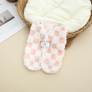 TEMU 소형견 재킷 코트 - 리드 스트랩 & 칼라 포함, 사계절 겨울 봄 가을 따뜻한 스웨터, 핑크/화이트/블랙/그레이 하운드투스 패턴, 버튼 클로저, 포메라니안, 치와와, 시츄용 (핑크, 화이트, 그레이)|강아지옷