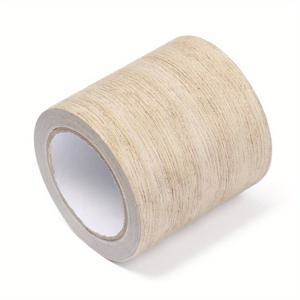 TEMU 4.6m*5.7/8cm 리얼리스틱 우드 그레인 수리 테이프 가구 리노베이션 스키트 라인 바닥 나무 테이블 수리 홈 데코