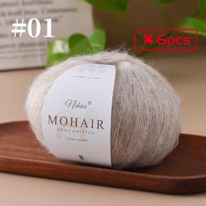 TEMU 6팩 마하이 울트라소프트 그라데이션 스카프 숄, 베이비 스웨터 및 아동복용 수제 뜨개질 실