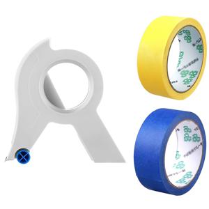 TEMU 페인팅용 휴대용 마스킹 툴 세트 3개 - 날카로운 테이프 커터, 창문 및 문틀 정리용