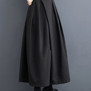 TEMU 새로운 스타일의 캐주얼 루즈 와이드 레그 팬츠. 우아함과 효과를 주는 제품입니다.