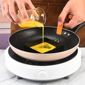 TEMU 1개 논스틱 스테인리스 스틸 에그 링 - 완벽한 모양의 계란, 팬케이크, 버거 및 그릴 치즈를 위한 4인치 라운드 에그 몰드 - 내구성 있고 쉬운 청소 주방 가제트, 인체공학적 손잡이, 아침 요리 도구 | 기능적인 주방용품 | 쉬운 표면