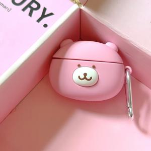 TEMU 귀여운 3D 만화 이어폰 케이스, for AirPods 1/2/3/4/Pro/Pro 2에 적합합니다.